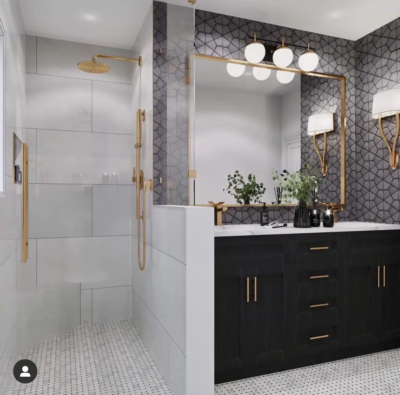 Bathroom Remodeling with custom cabinets and smart storage solutions