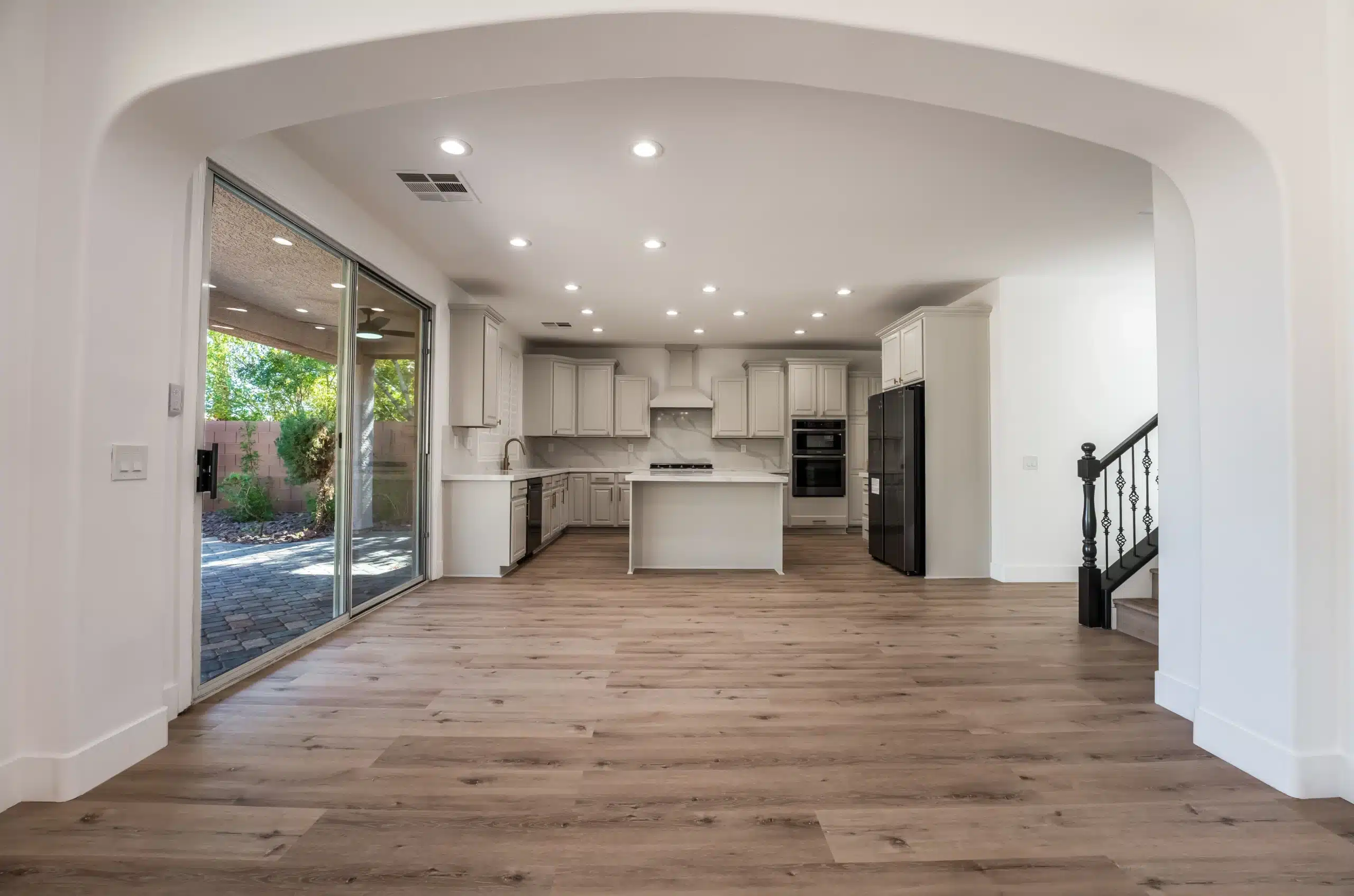 Experienced House Renovation Contractor transforming an outdated interior into a modern living space