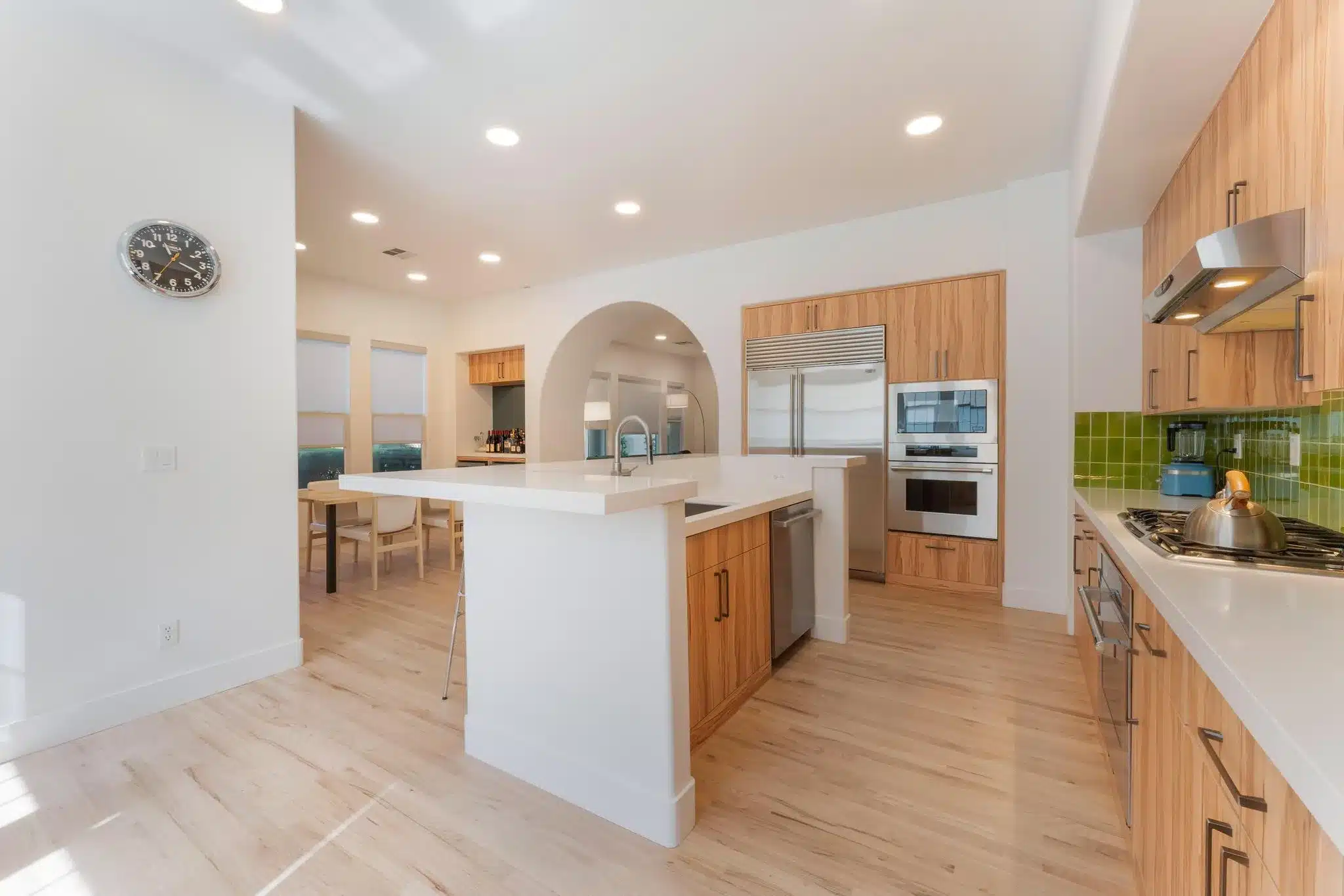 Modern cabinets and quartz countertops showcasing Kitchen and Bathroom Remodeling in Whitney