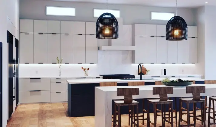 Elegant custom cabinetry and countertops showcasing Kitchen and Bathroom Remodeling in Paradise