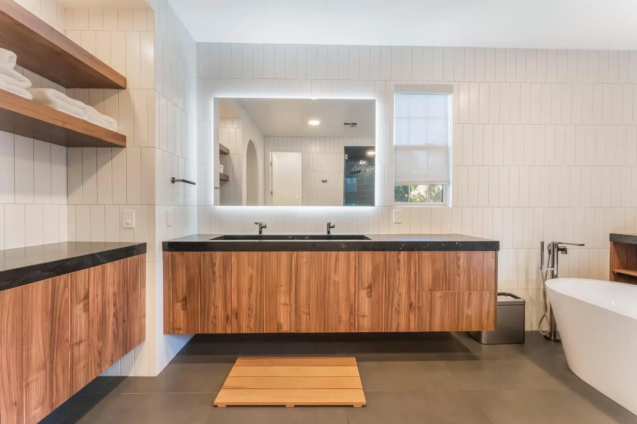 Home Remodeling 2 Quality Home Remodeling showcasing a contemporary bathroom with elegant fixtures and custom details